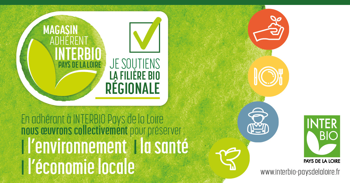 Biocoop Les Iris soutient la filière BIO régionale !