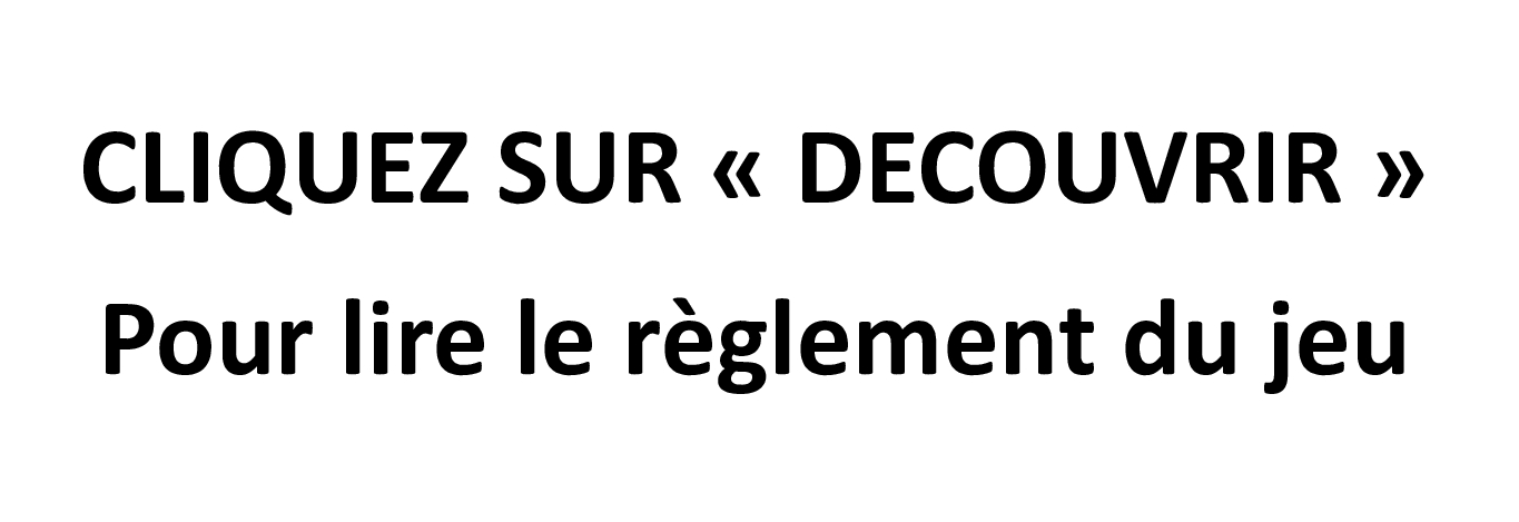 Règlement du jeu concours