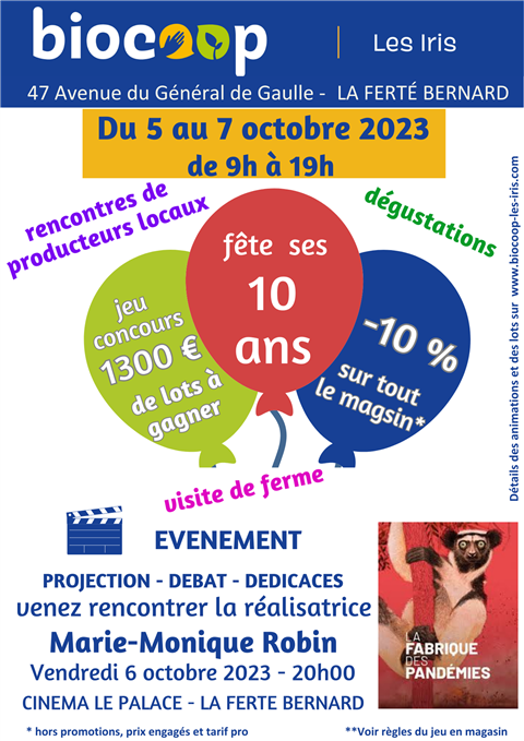 Fêtons les 10 ans du magasin