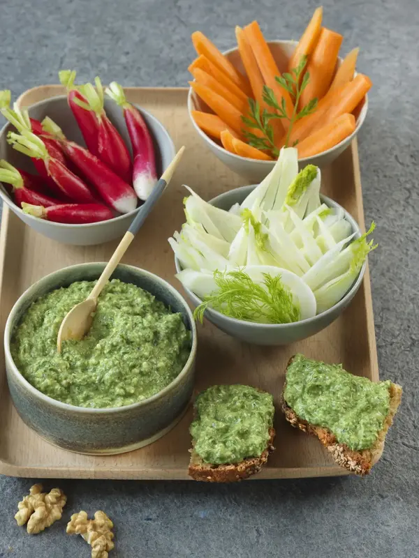 Tartinade de fanes